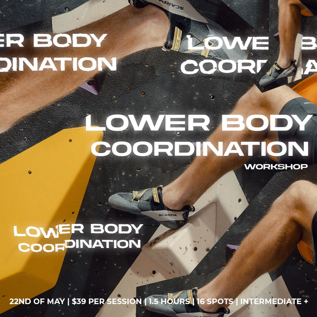 Lower Body Coordination Workshop by Climber Care